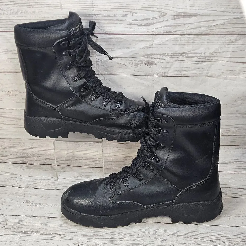RG Response Gear 1026 Tactical Work Boots Men's Size 12 Black Lace Up